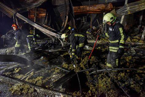 Rescuers dig for survivors following Russia’s ‘deplorable’ attack on a shopping center in Ukraine.