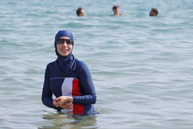 The supreme court finds that Burkinis are not permitted in public swimming pools in a French city.