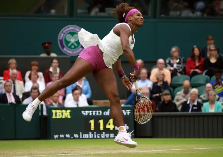 Serena Williams returns victorious but is reticent about her long-term goals.